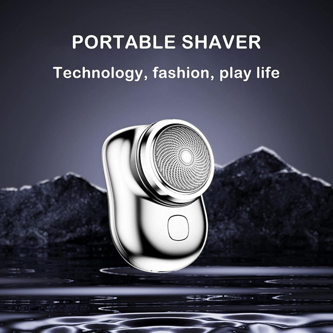 Portable mini shaver