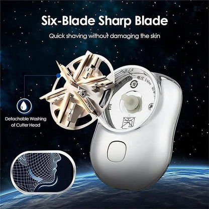 Portable mini shaver