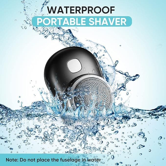 Portable mini shaver