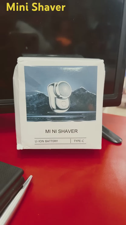 Portable mini shaver